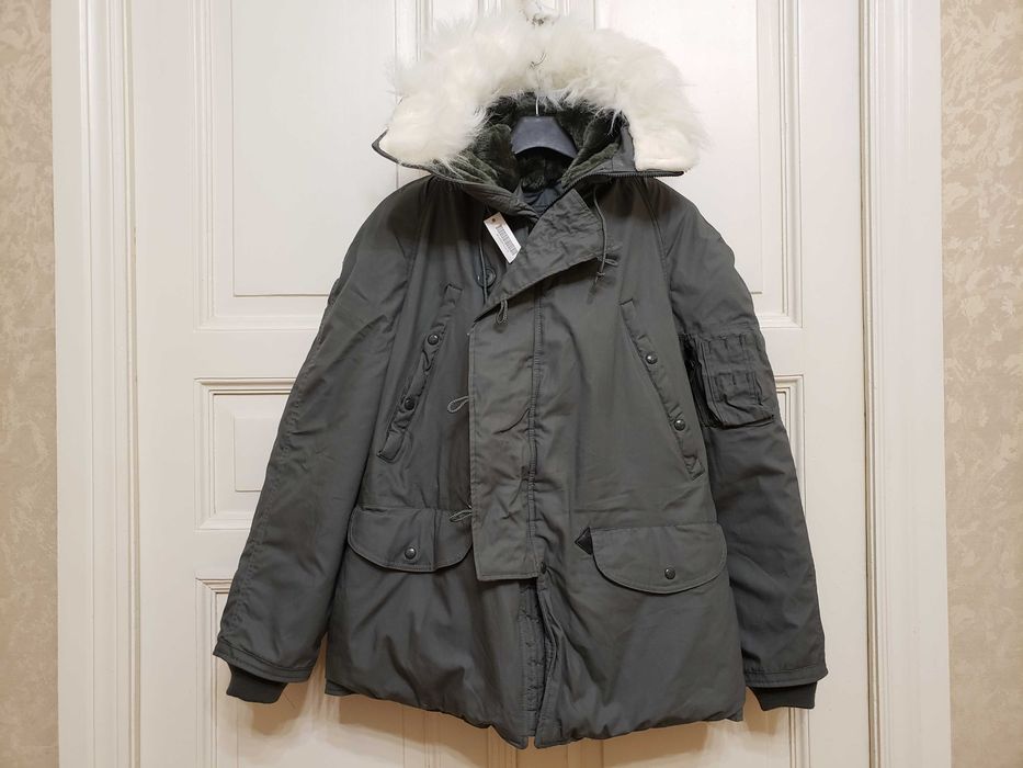 Парка Зимняя Тёплая N-3B MEDIUM Аляска США ОРИГИНАЛ Шерсть Милитари