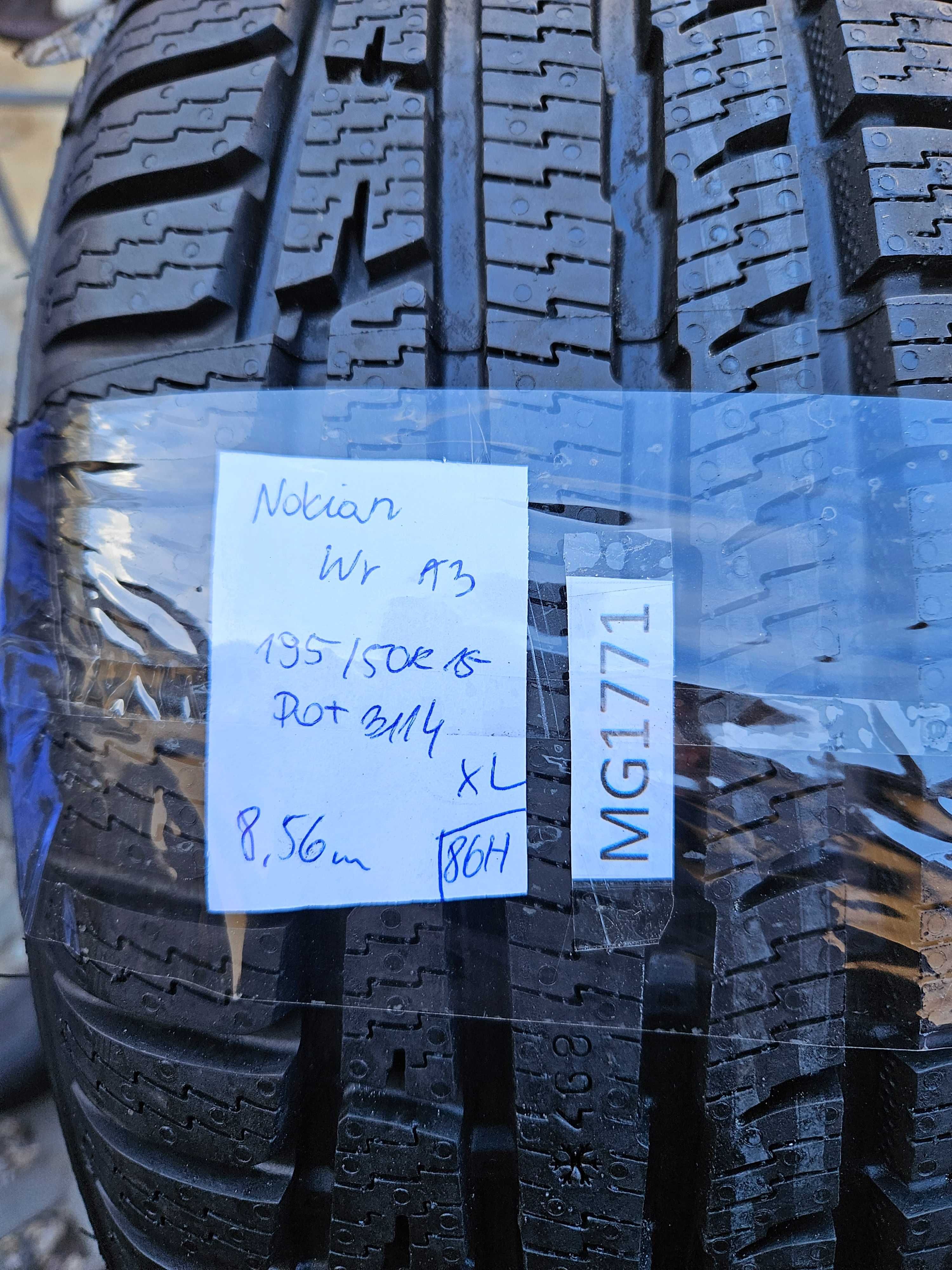 Nokian 195/50 r15 WR A3 /// 8,5mm!!! NOWA