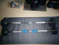 Barras montadas (peso fixo) Boomfit