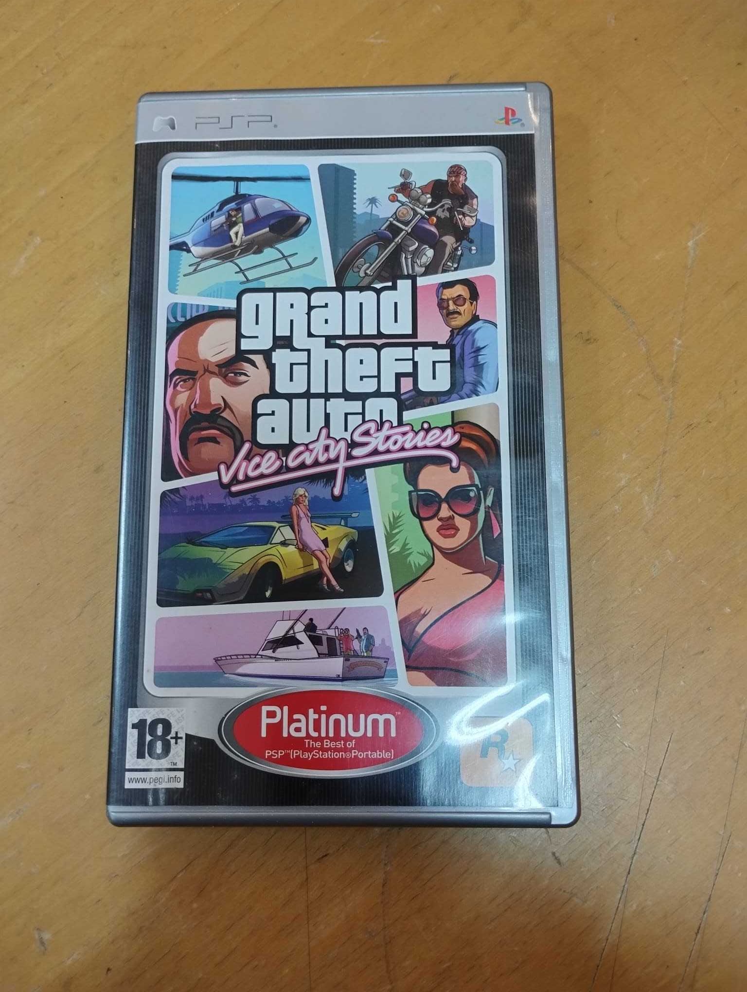 Jogo PSP GTA Liberty City Stories