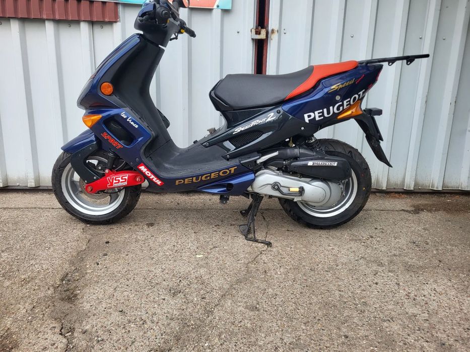 Peugeot Speedfight 125, skuter wydech yamaha Aerox 2
