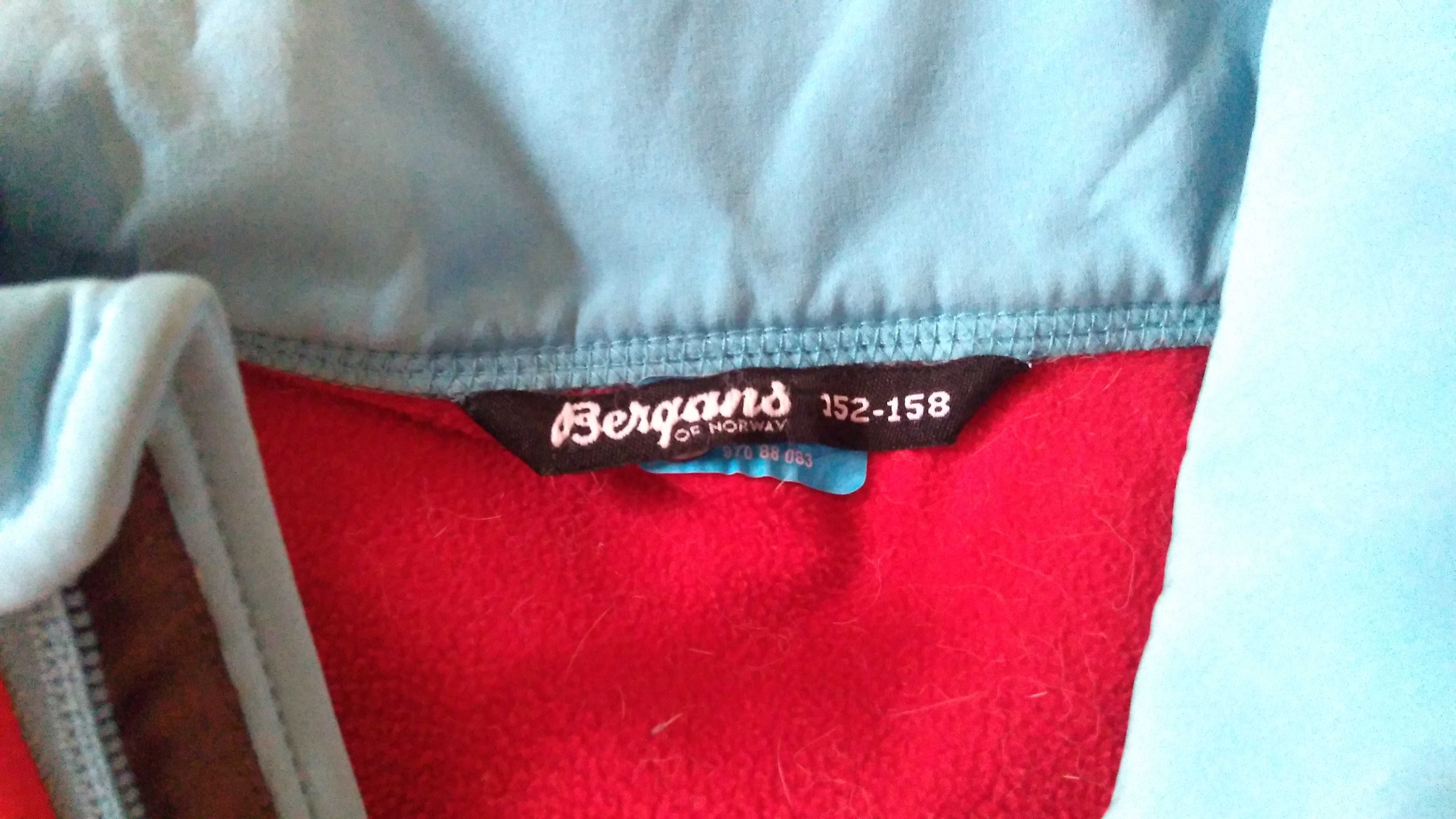 Bluza Bergans Of Norway Softshell Windstopper 13 lat 158