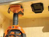 Wieszak uchwyt na elektronarzędzia AEG Ridgid 18v na ścianę