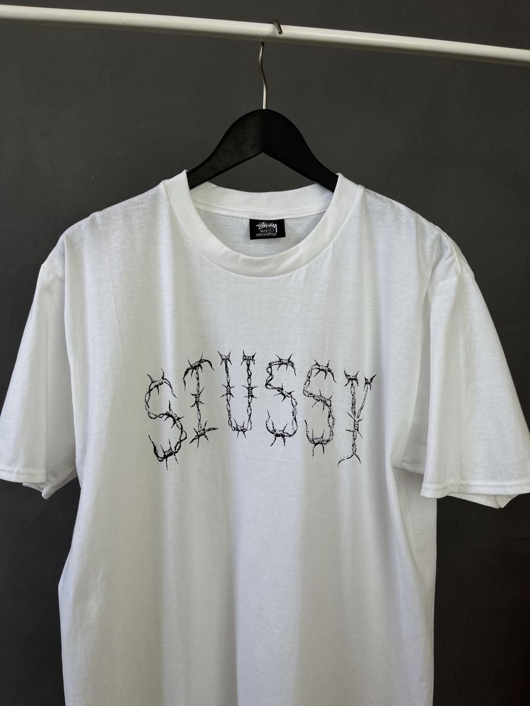 Stussy barb tee Стусси футболка Колючая Проволока размер М, Л, ХЛ