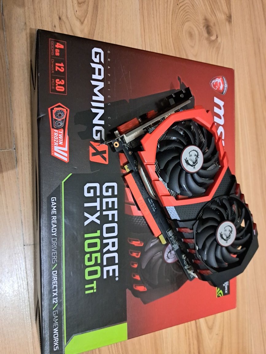 MSI Geforce GTX 1050Ti 4GB