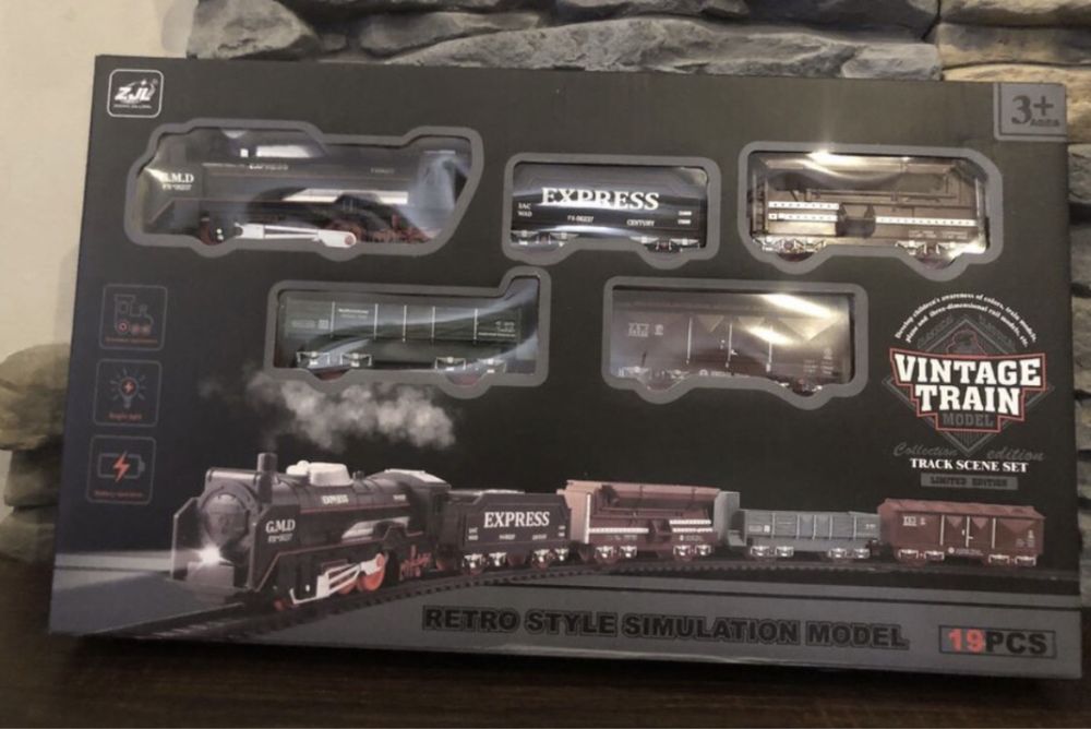 Lokomotywa pociąg na baterie zestaw z torami 48tknz