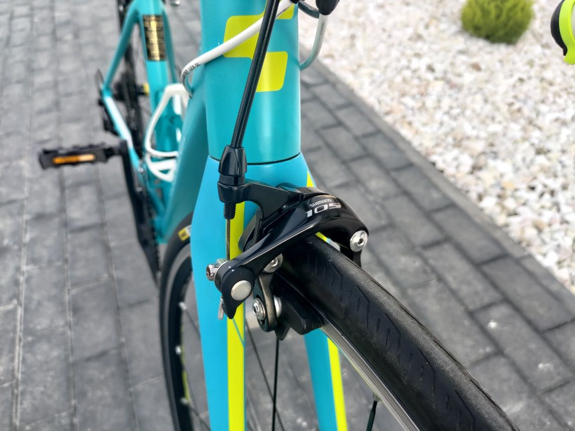 Cube Axial WLS Race Women 105 Aqua/Lime