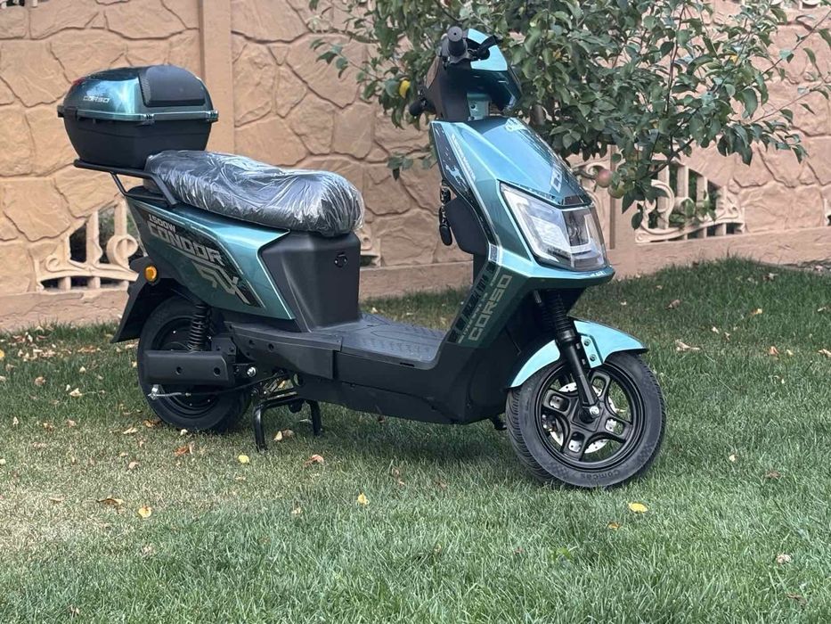 Електроскутер Corso Condor 1500W 72V/30Ah батареї ЛІТІЙ-ЗАЛІЗО-ФОС
