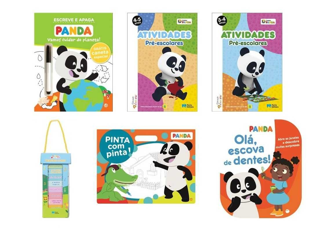 Panda - Diversos: Horas / Atividades /Escola/ Dormir/ ... - Desde 4€