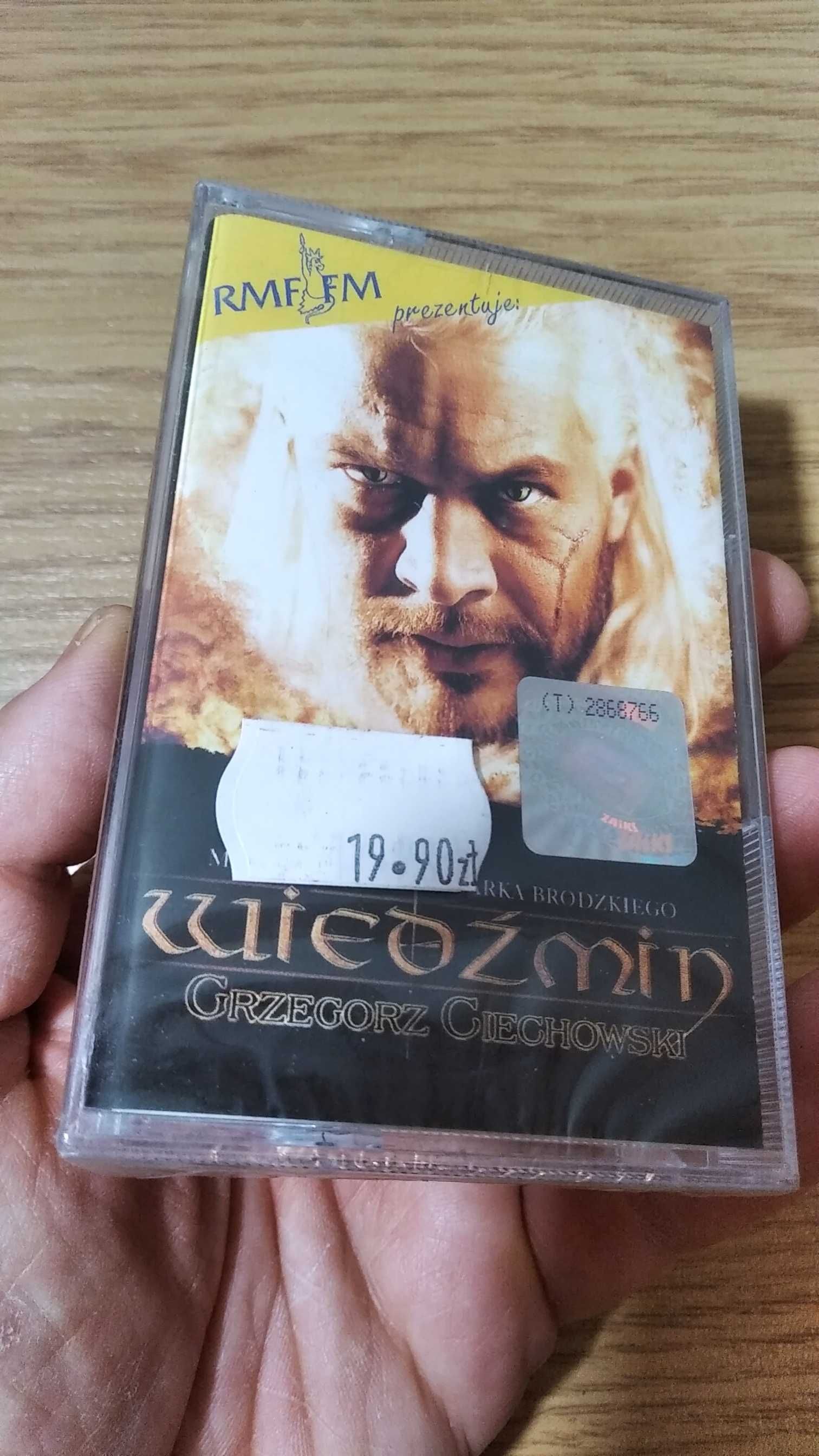 Kaseta magnetofonowa  Wiedźmin Soundtrack NOWA w folii   NIEOTWARTA!