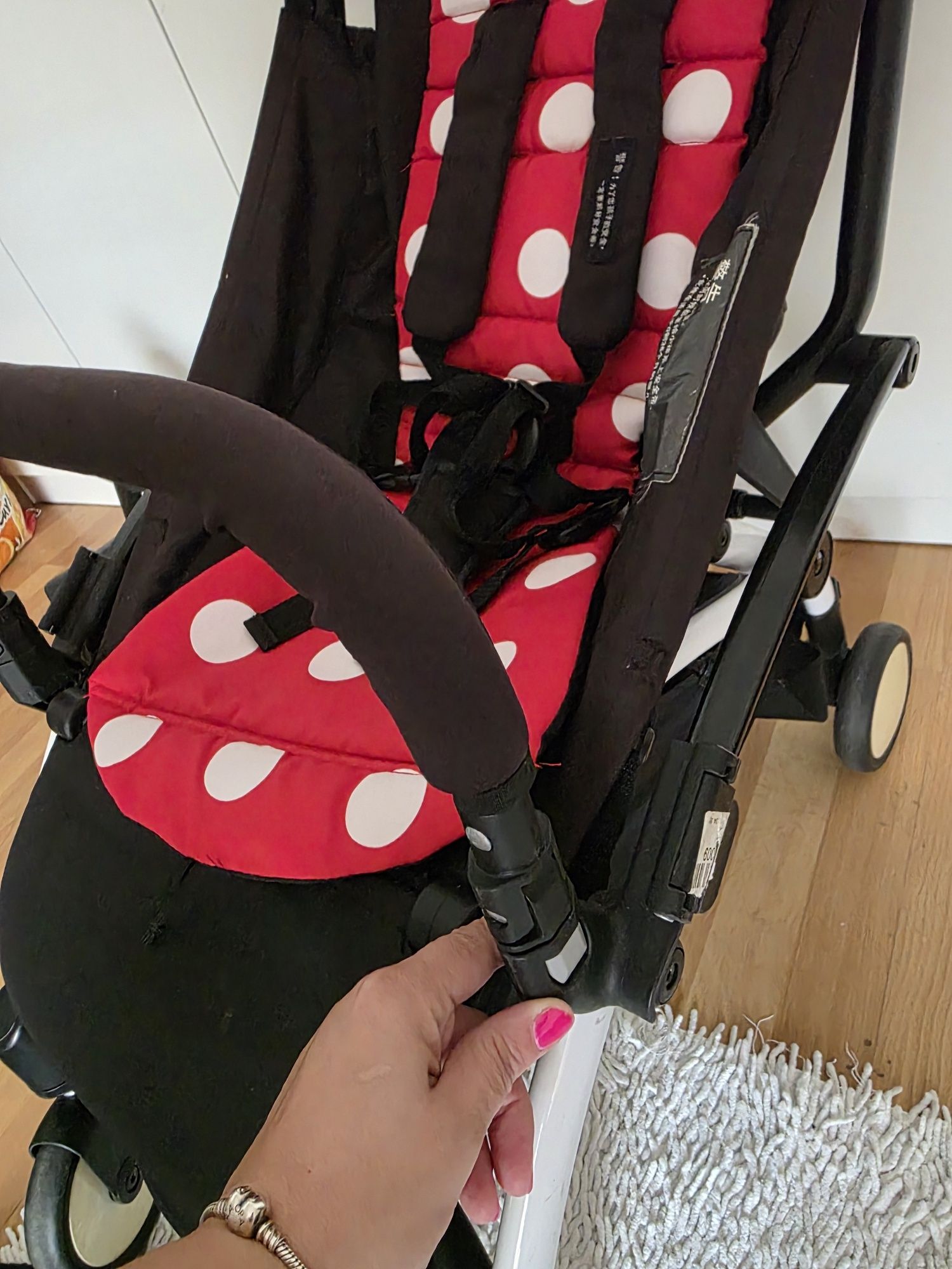 Carrinho Mickey/Minnie + plataforma + extras