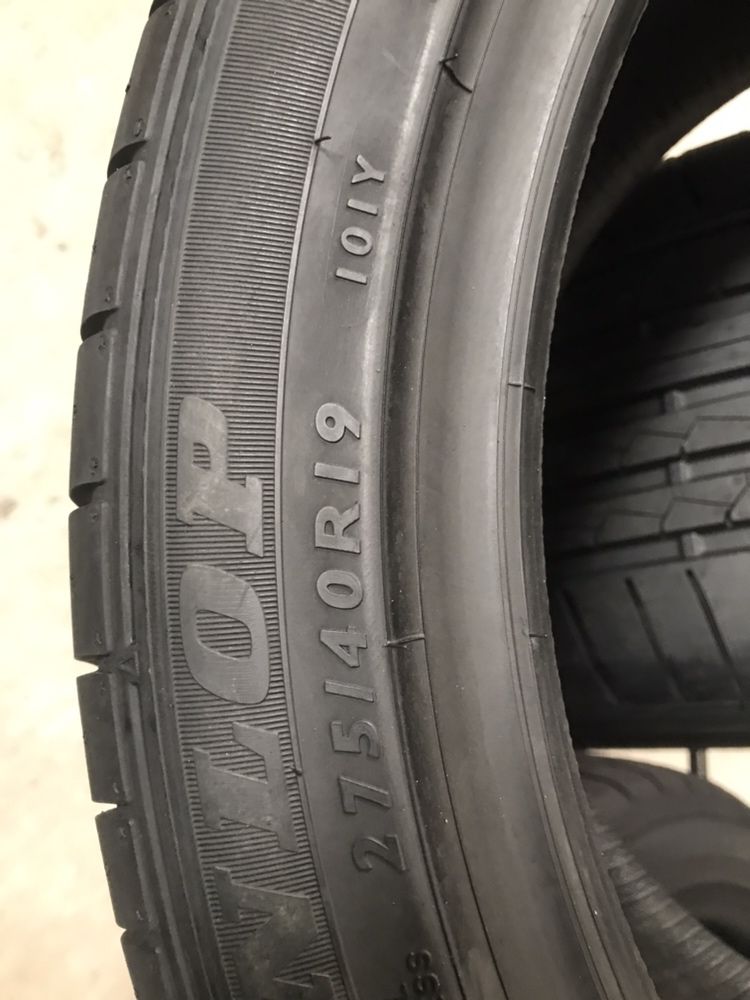 275/40/19+245/45/19 R19 Dunlop SportMaxx GT RSC 4шт новые