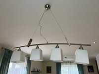 Lampa wisząca salon Żyrandol 4 żarówki