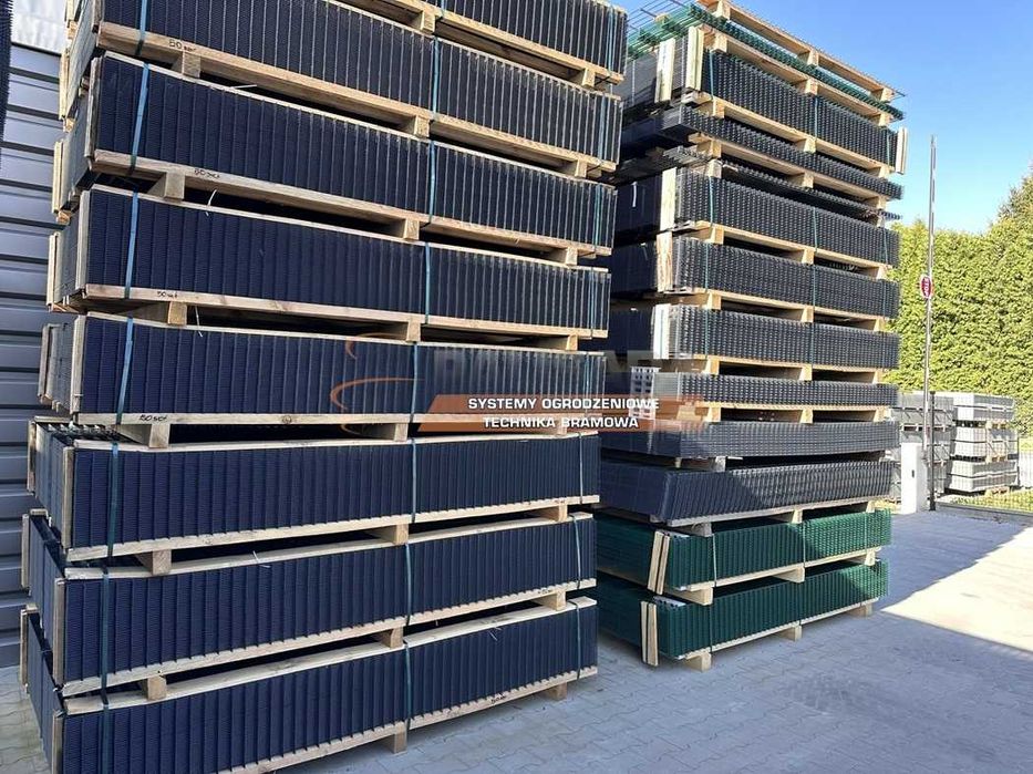 PROMOCJA!!! PANELE OGRODZENIOWE 4 mm | H= 153 cm z podmurówką 25 cm