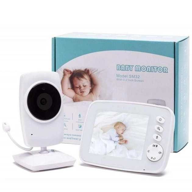 безпровідна відеоняня baby monitor sm32