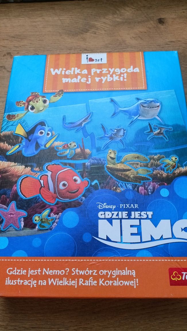 Gra edukacyjna wielka przygoda rybki Nemo
