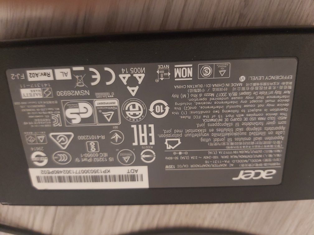 Laptop Acer Aspire VX5-591  GeForce GTX1050
