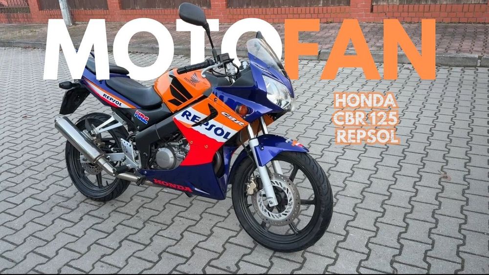 Honda CBR HONDA CBR 125 REPSOL 04.2005r Niemcy oryginał stan okazja 2 szt