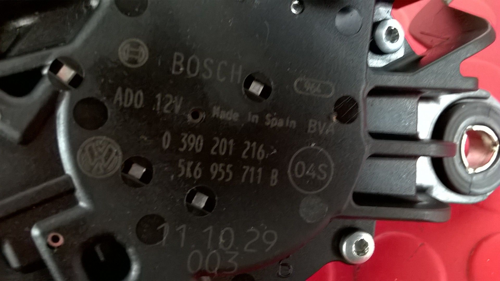 Motor Limpa Vidros Trás [VW Polo 6R]