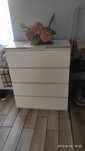 Komoda 80 szer/100 wys 4 szuflady biala