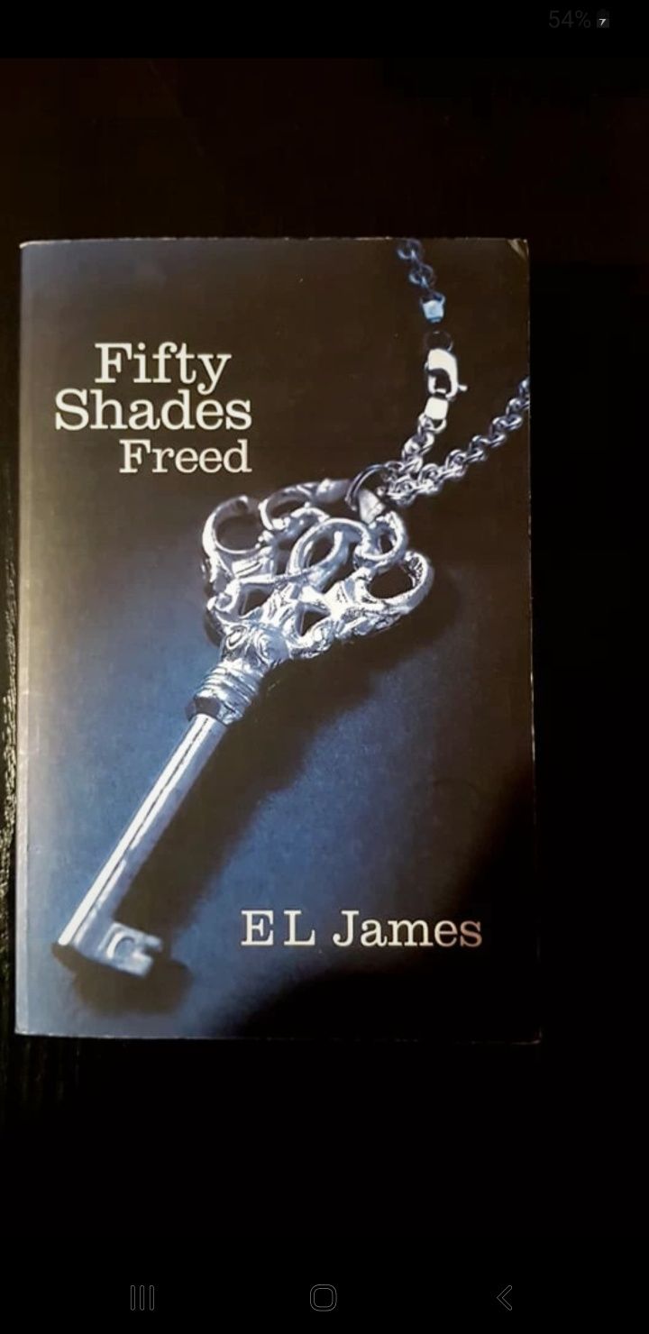 Fifty Shades Freed EL James Książka Po Angielsku