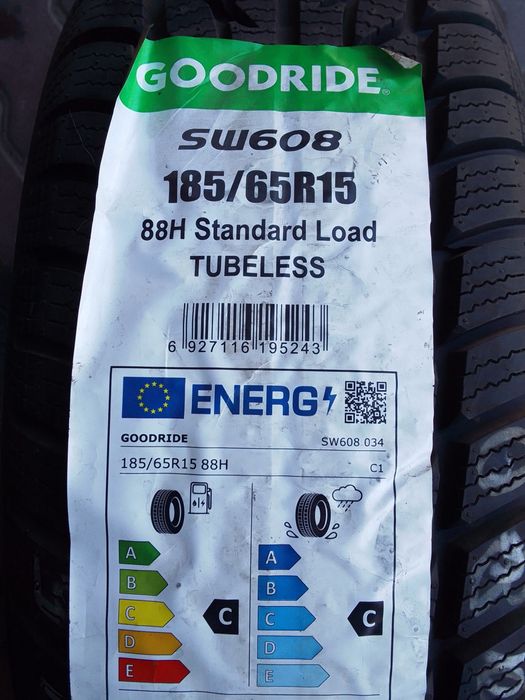 2 Nowe Opony zimowe 185/65r15 GOODRIDE