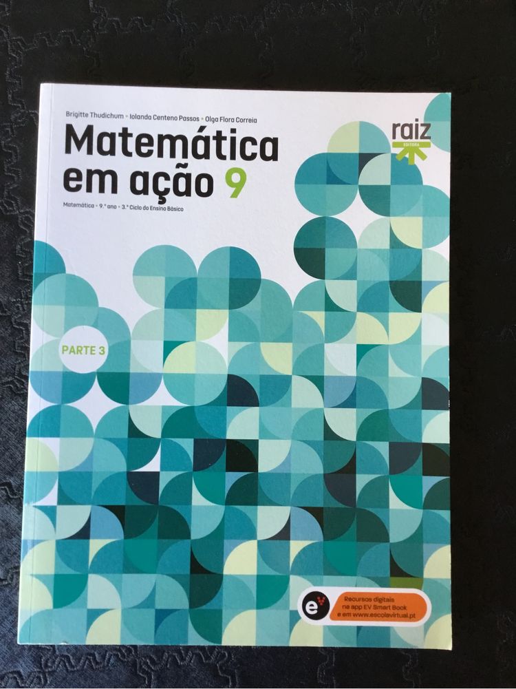 Livro Matematica em ação 9.º ano