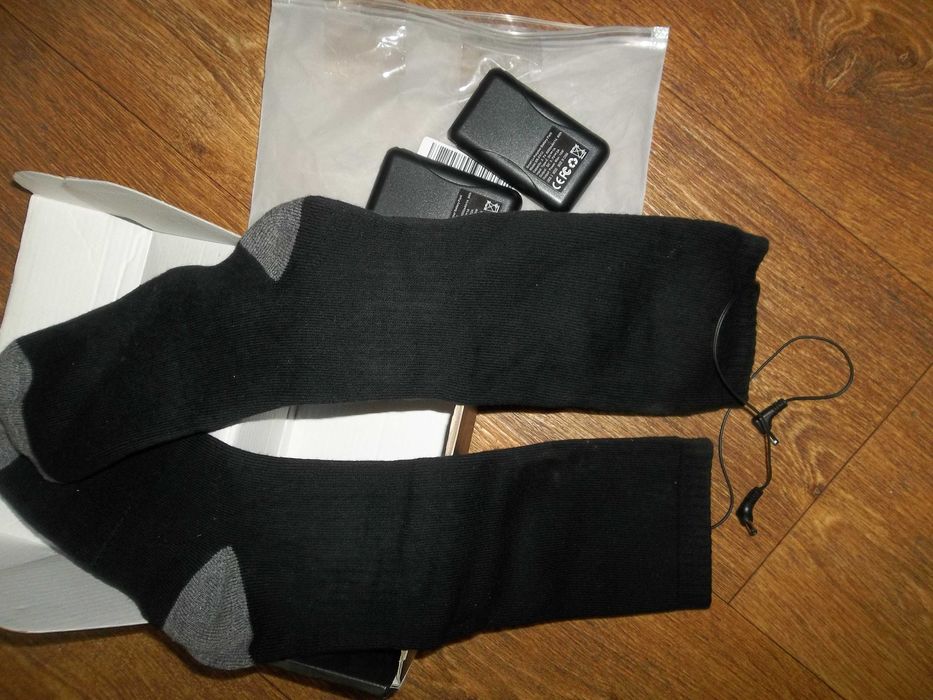 носки с подогревом от аккумуляторов.