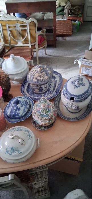 Terrinas de varios tipos - cantao, chinesa, inglesa, japonesa