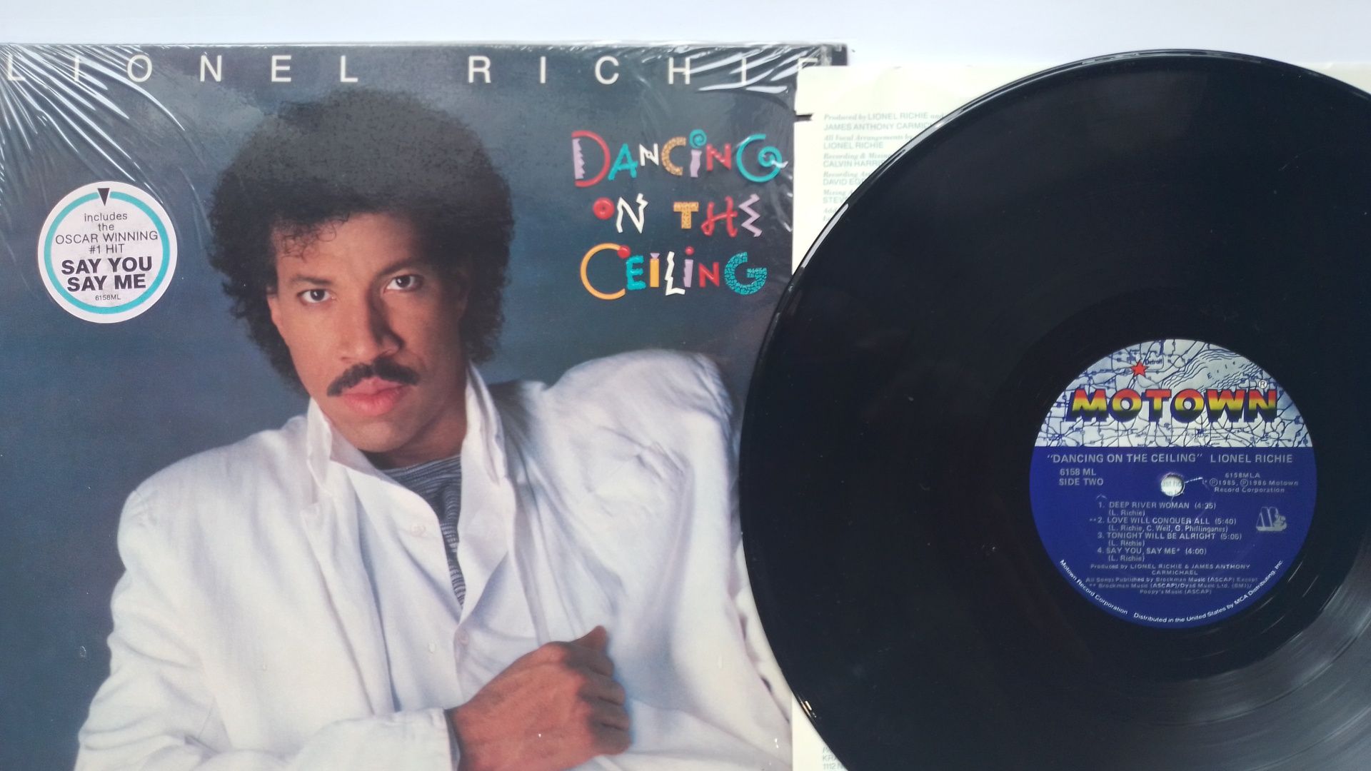 Диск винил. "Lionel Richie" 1986