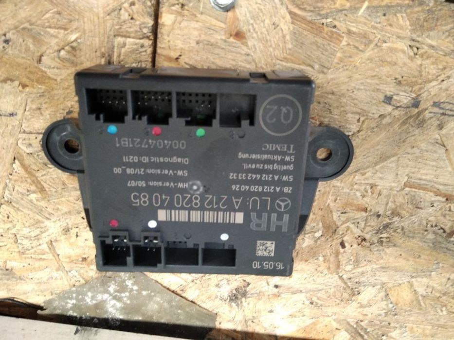 Módulo conforto W212 Ref:A212 820 40 85///A212 820 38 85