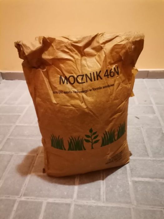 Nawóz, mocznik N46, worek 25 kg, przesyłka w cenie