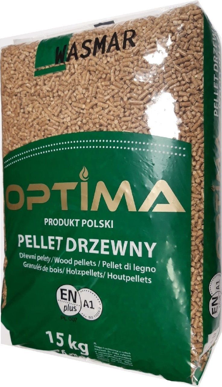 Pelet certyfikowany Optima 6mm  EN plus A1