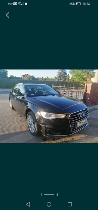 Audi A6 2015r lift 2.0 tdi ultra s-tronic czarna zamiana na suv
