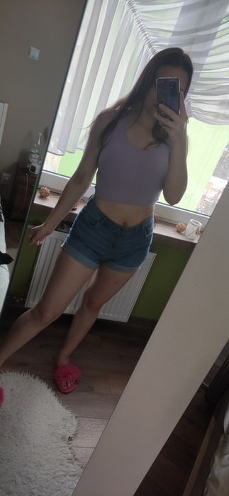 Spodenki z wysokim stanem