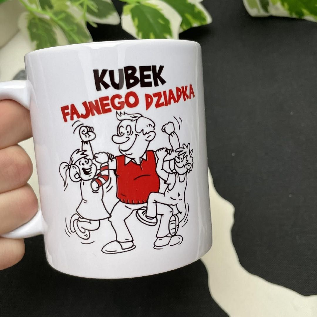 NOWY! Prezent dla Babci Dziadka ZESTAW KUBKÓW