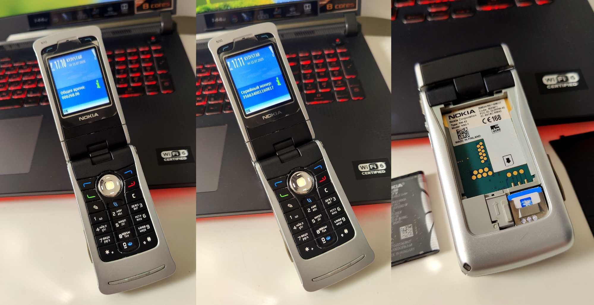 Легенда NOKIA N90 Carl Zeiss ! 100% Оригинал Made in Finland !