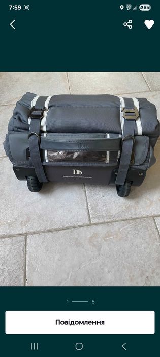 сумка чехол для лиж на колесах195×36×16