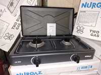 Печь газовая Nurgaz NG-3006 двухконфорочная ( Нургаз)