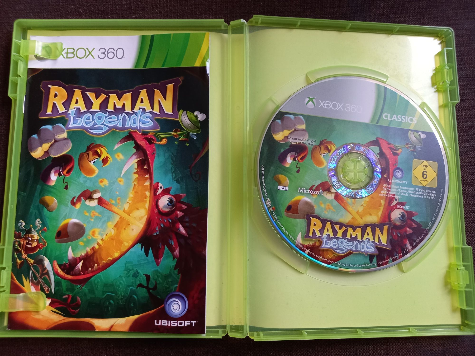 Gra Rayman Legends na konsolę xbox 360
