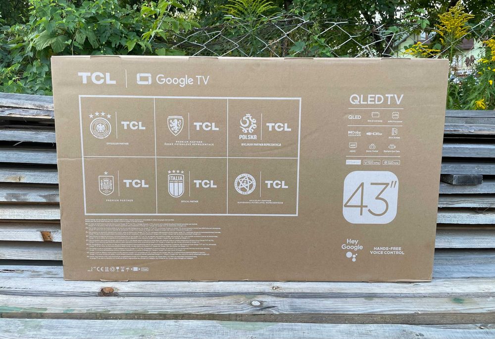 Телевізор TCL QLED 43P7K НОВИНКА 2025 Нові! Запечатані!