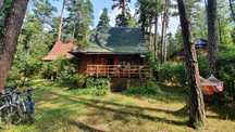 Domek letniskowy w Rentynach (na skraju lasu, nad jeziorem, Warmia)