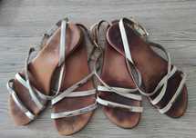 Buty Venezia skóra sandały skórzane dwie pary rozm. 38