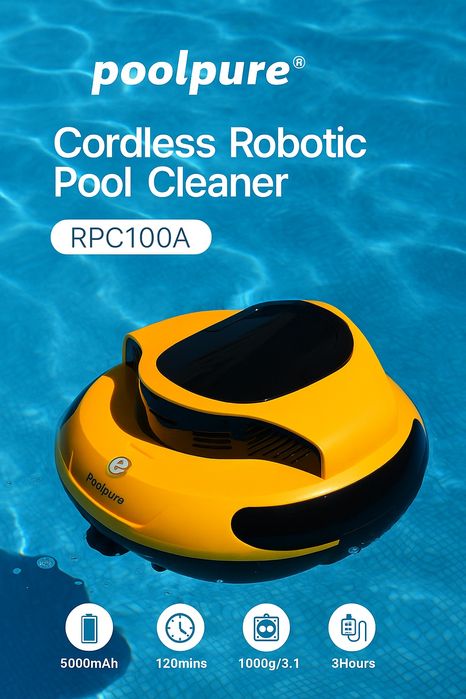 Bezprzewodowy robot basenowy poolpure
