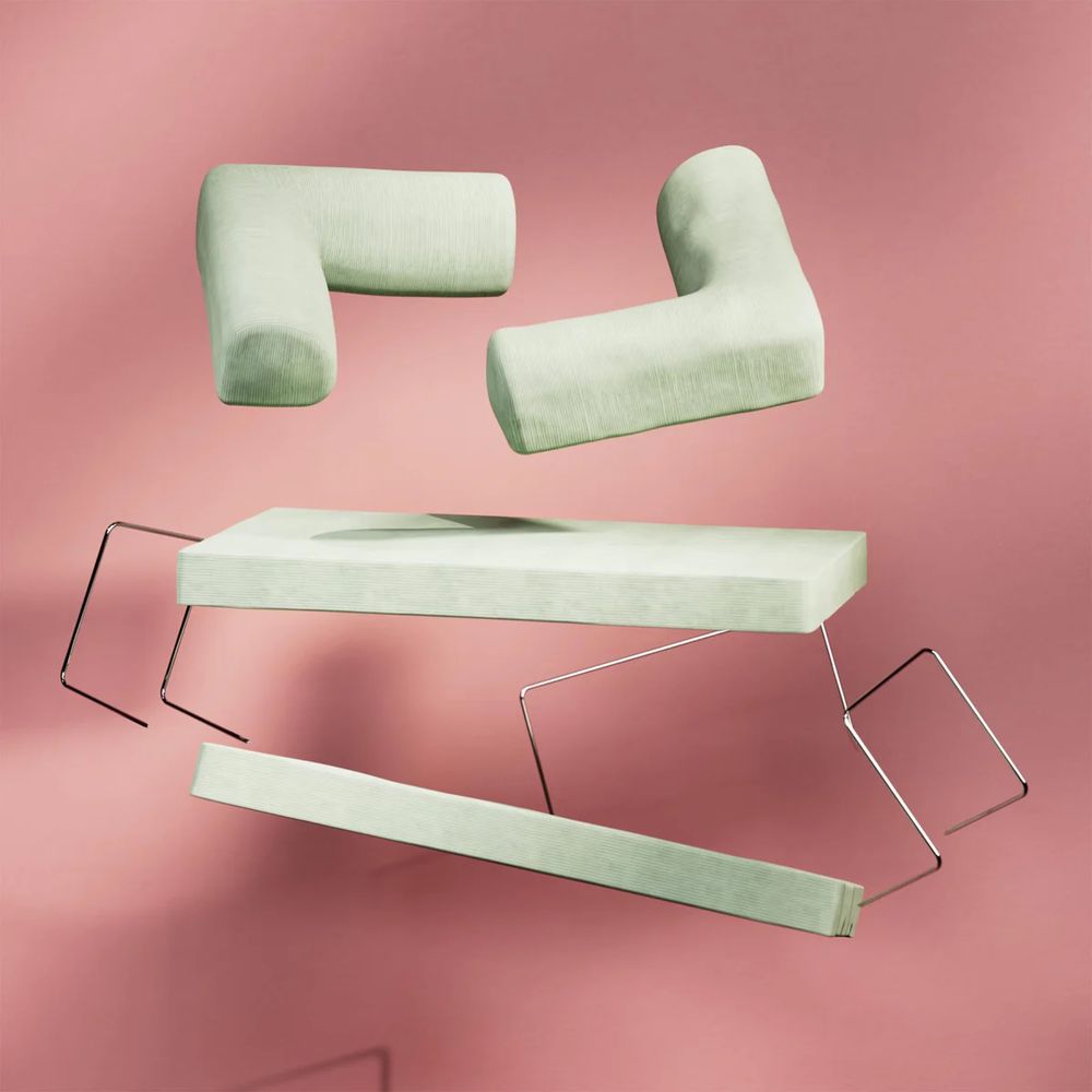 SOFA MODULAR | BOMBAZINE | VARIAS CORES E TECIDOS