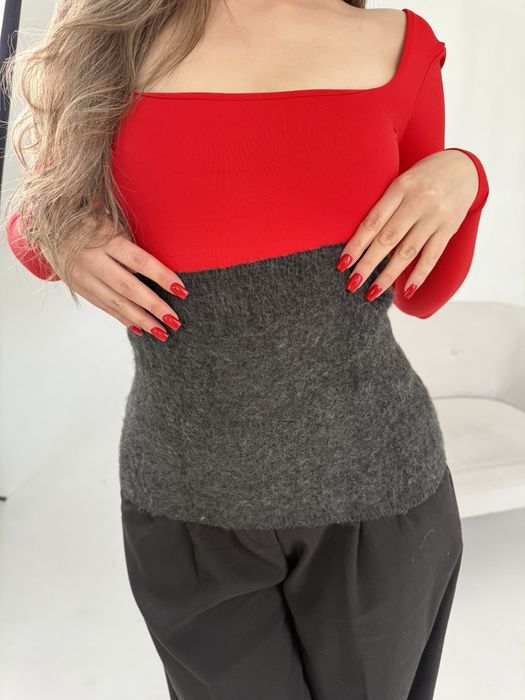 Зігріваючий пояс з собачої шерсті, пояс з верблюжо, наколінники