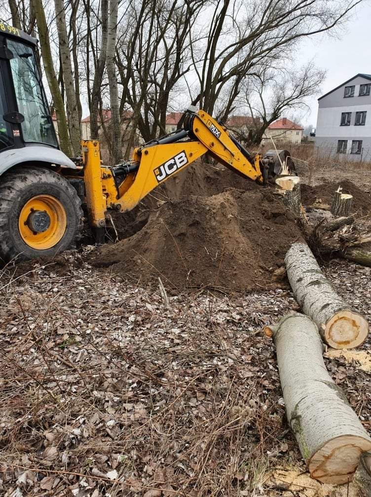 Wycinka i pielęgnacja drzew Rębak Czyszczenie koszenie działek karczow