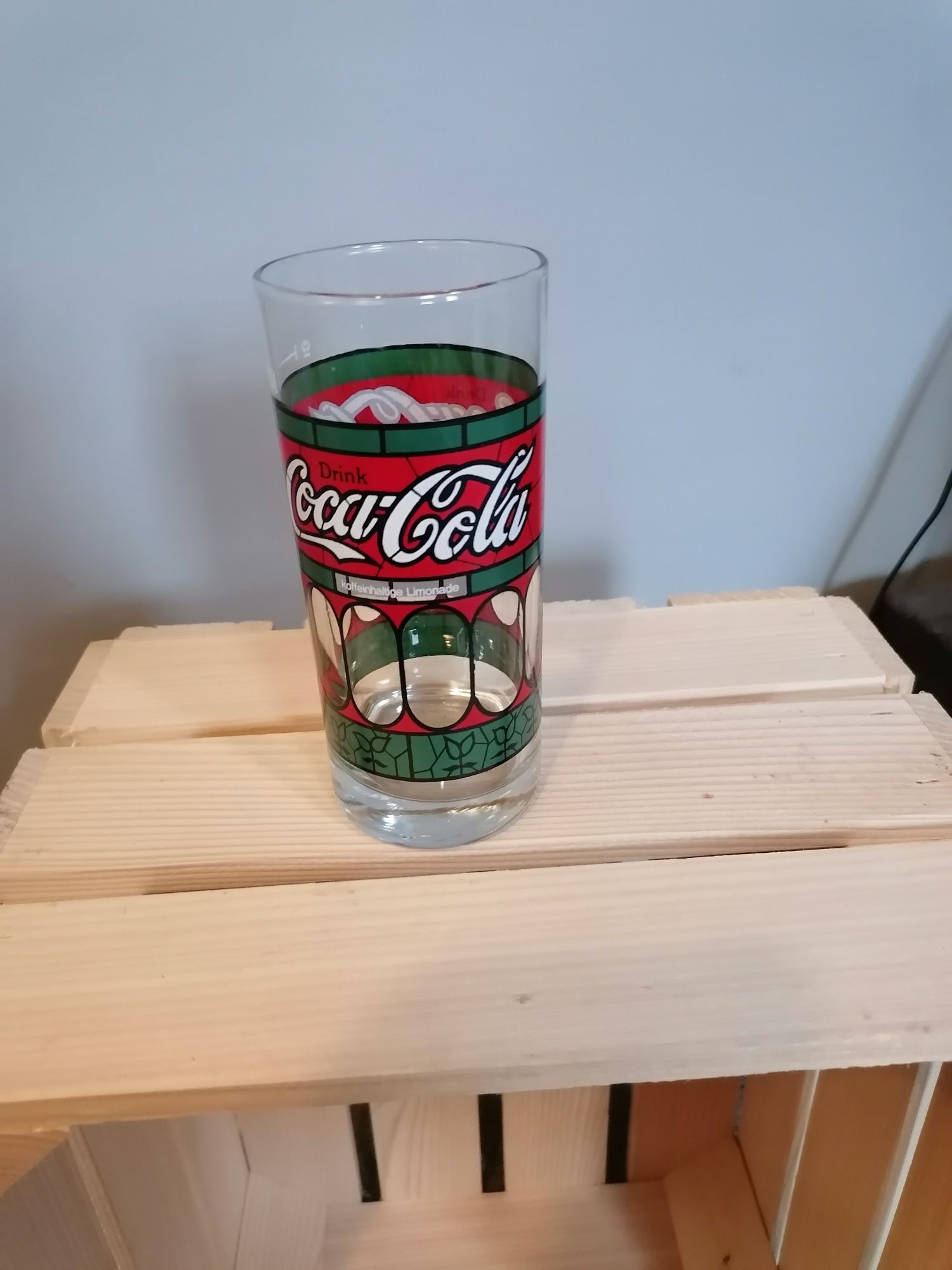 Szklanka coca cola retro zabytek