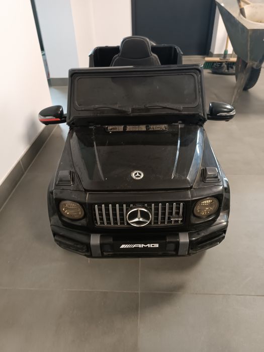 Samochód elektryczny Mercedes elektryczny AMG G63 skóra!