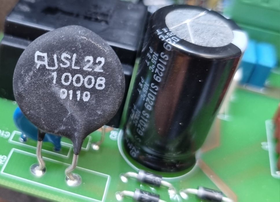 Termistor sl22 ochrona obwodu